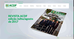 Desktop Screenshot of acdf.com.br